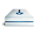 HDD Deep Blue Icon 32x32 png